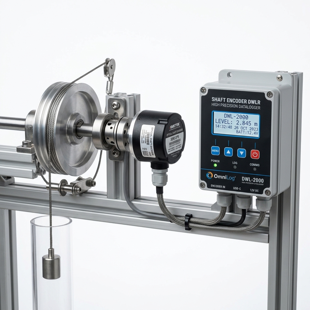 Shaft Encoder Type Digital Water Level Recorder